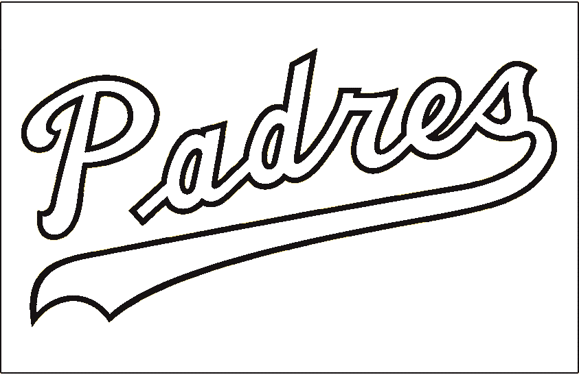 Best padres jersey wordmark