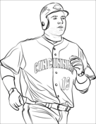 Mlb coloring pages free coloring pages