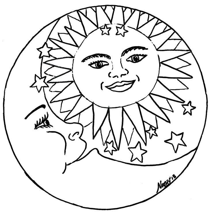 Wiccan coloring pages free pagan coloring pages free