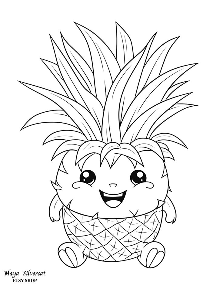 Happy pineapple