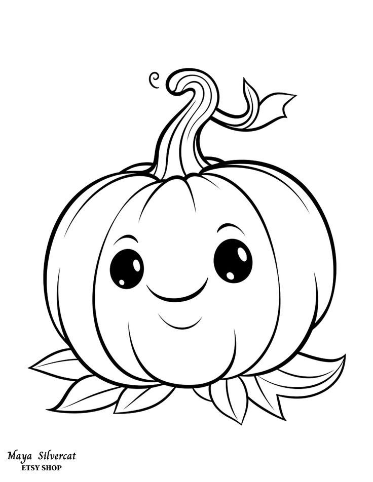 Cartoon pumpkin