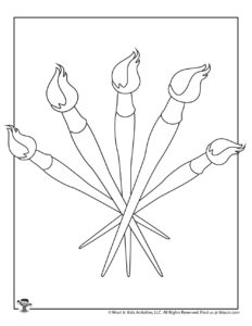 Printable art coloring pages woo jr kids activities childrens publishing