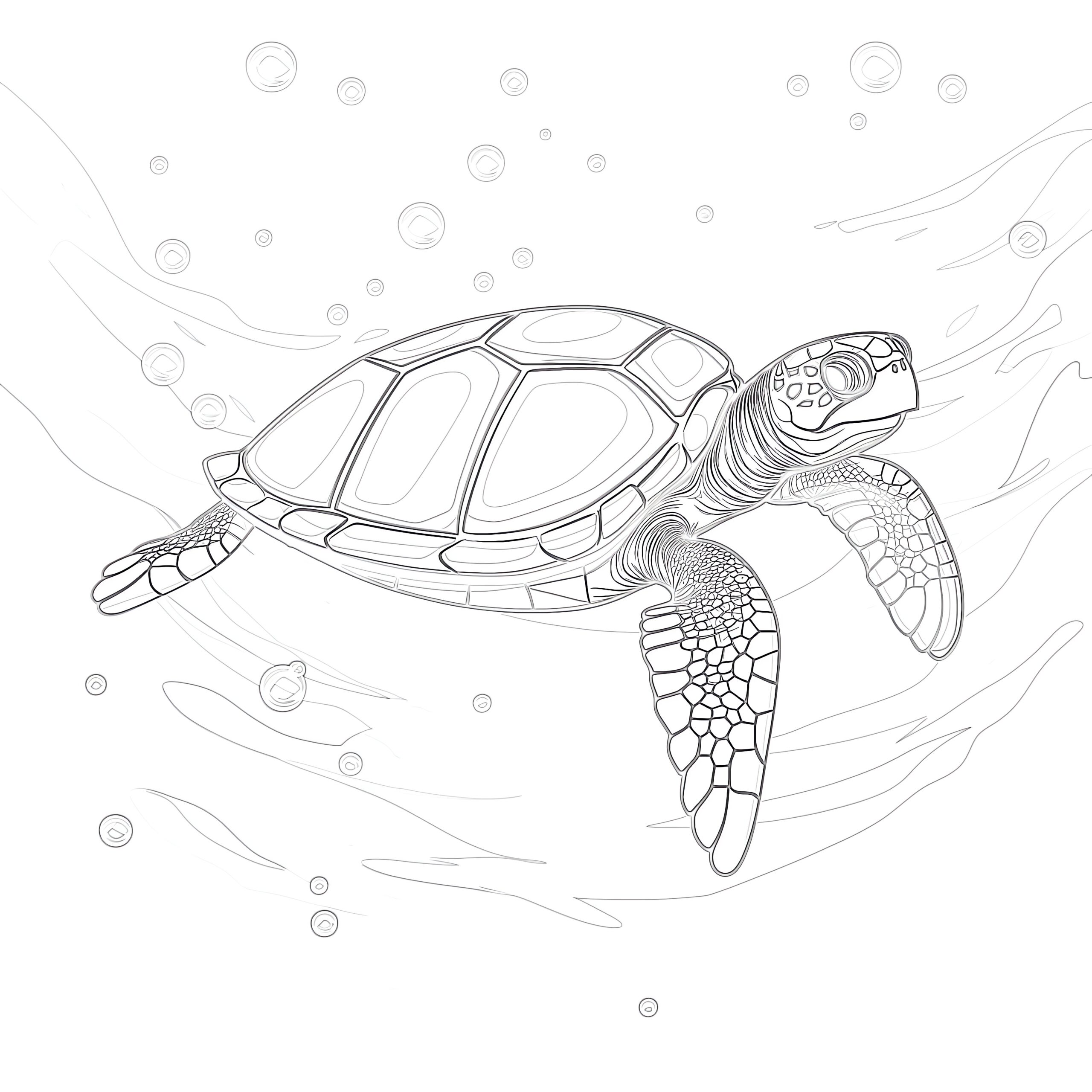 Turtle coloring page coloring pages mimi panda