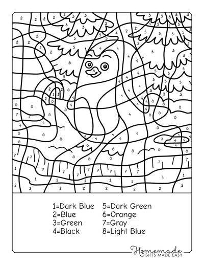 Free printable winter coloring pages for kids adults