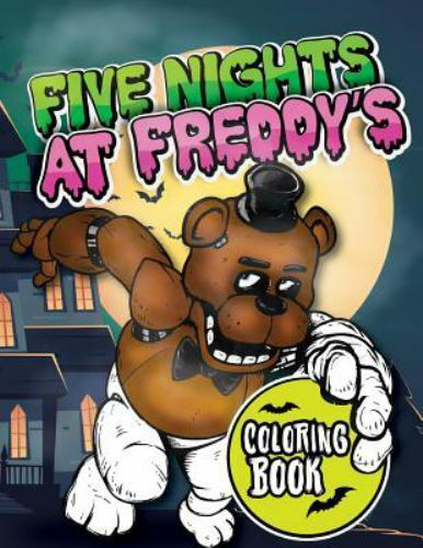 Five nights at freddys coloring book activity book game painting fnaf