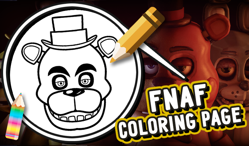 Fnaf coloring page â play online for free on games