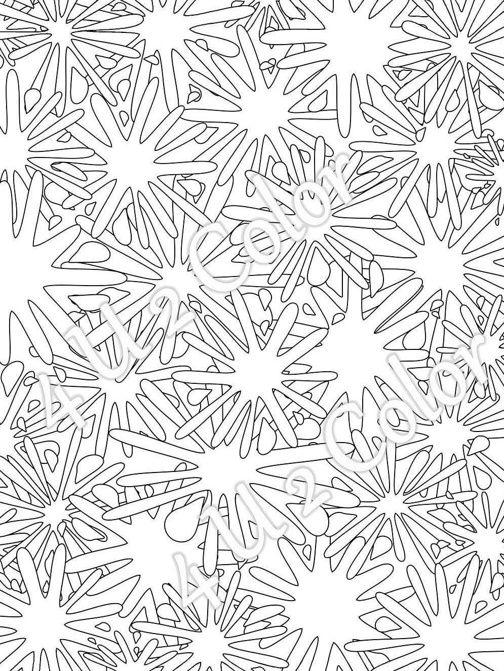 Paint splatters coloring page paint splatters coloring page adult coloring page printable coloring page downloadable page