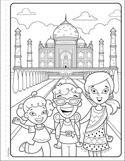 Colors of the world free coloring pages