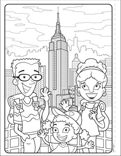 Colors of the world free coloring pages