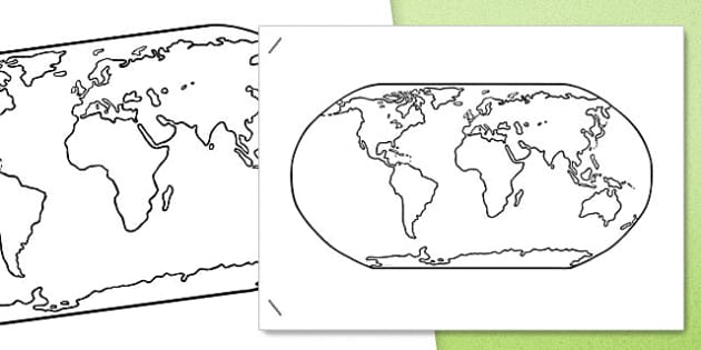 World coloring sheets teacher