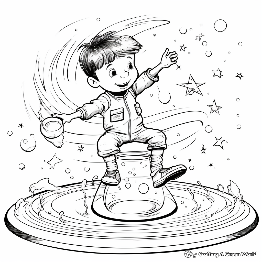 Gravity coloring pages