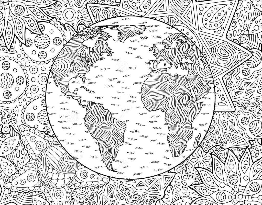 Free printable travel coloring book pages while were stuck at home