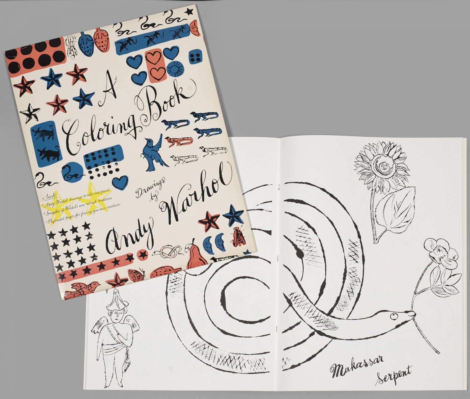 Andy warhol a coloring book drawings by andy warhol originaltitel