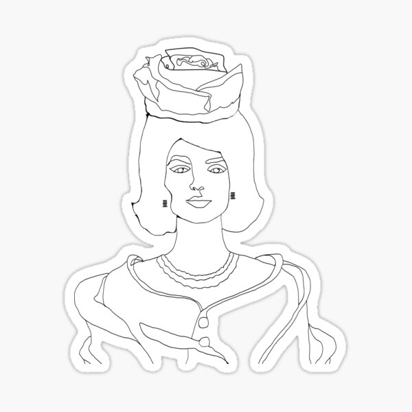 Jackie kennedy style stickers for sale