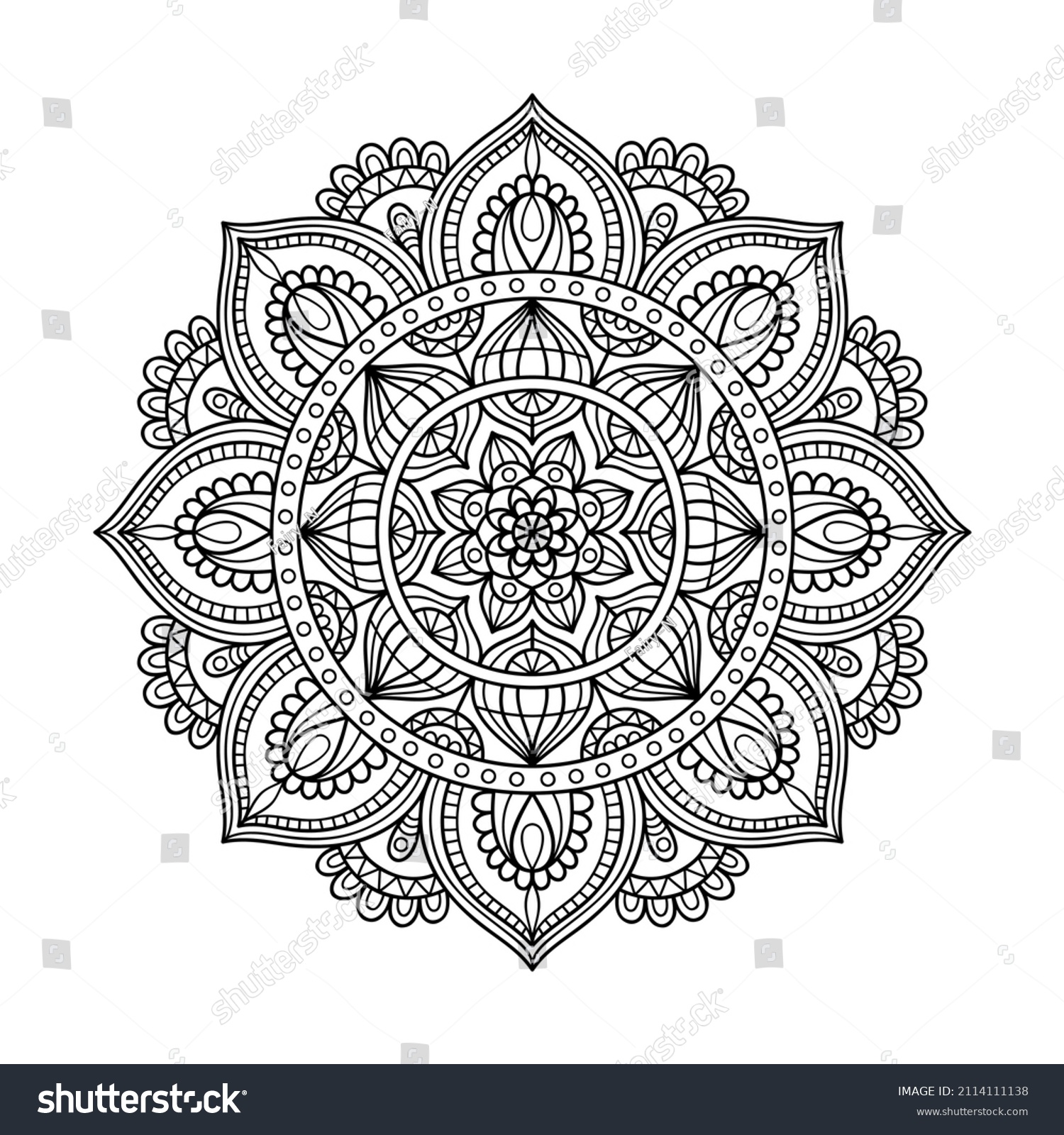 Paisley coloring pages images stock photos d objects vectors