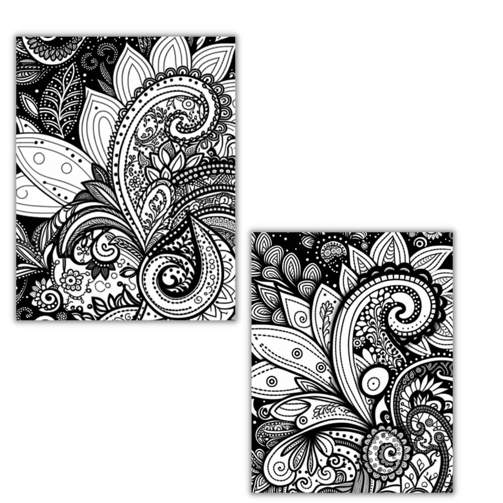 Plr paisley coloring pages â plr