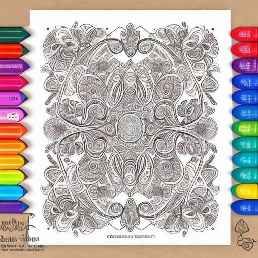 Paisley dreams coloring pages