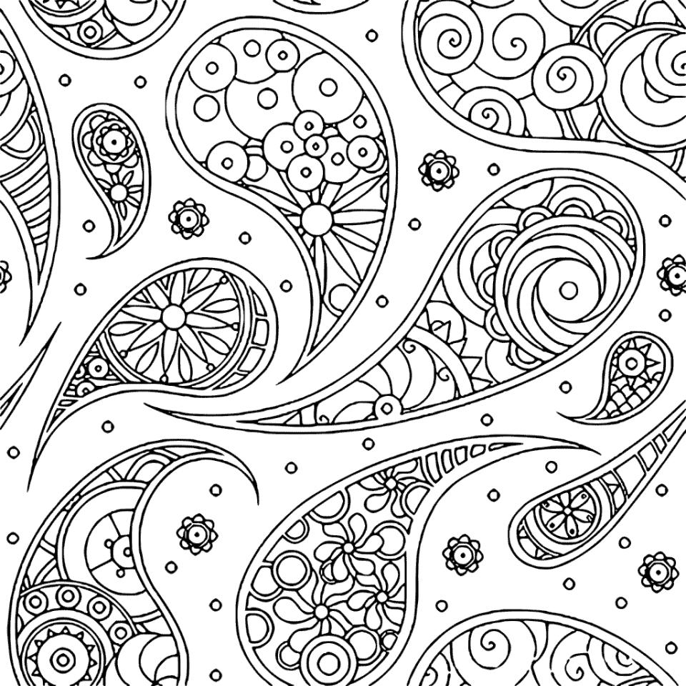 Get this adult coloring pages paisley printable fps