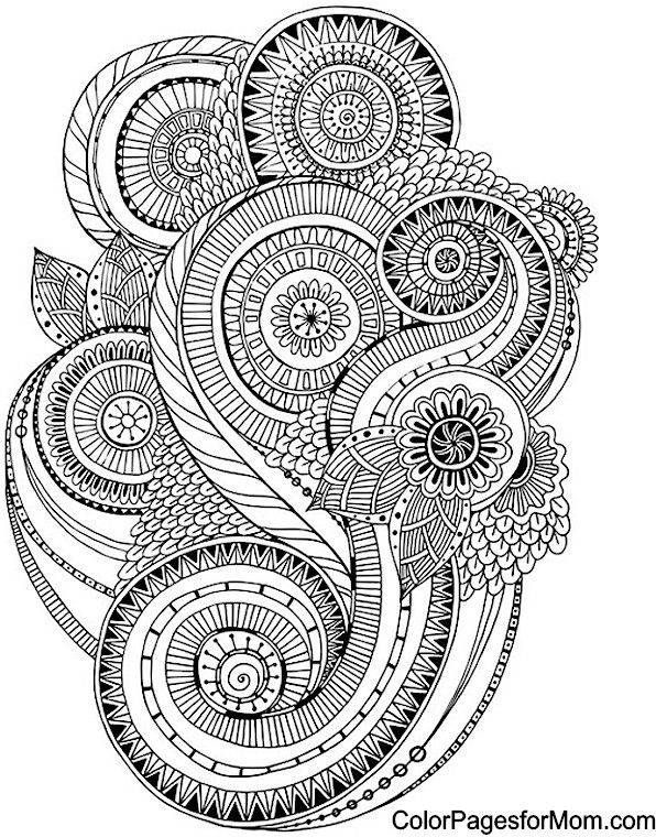 Paisley coloring page paisley coloring pages coloring canvas coloring pages