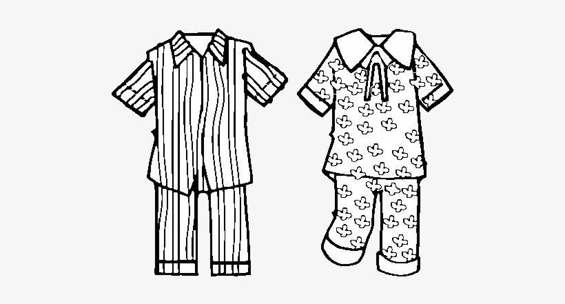 Pajama day coloring sheets