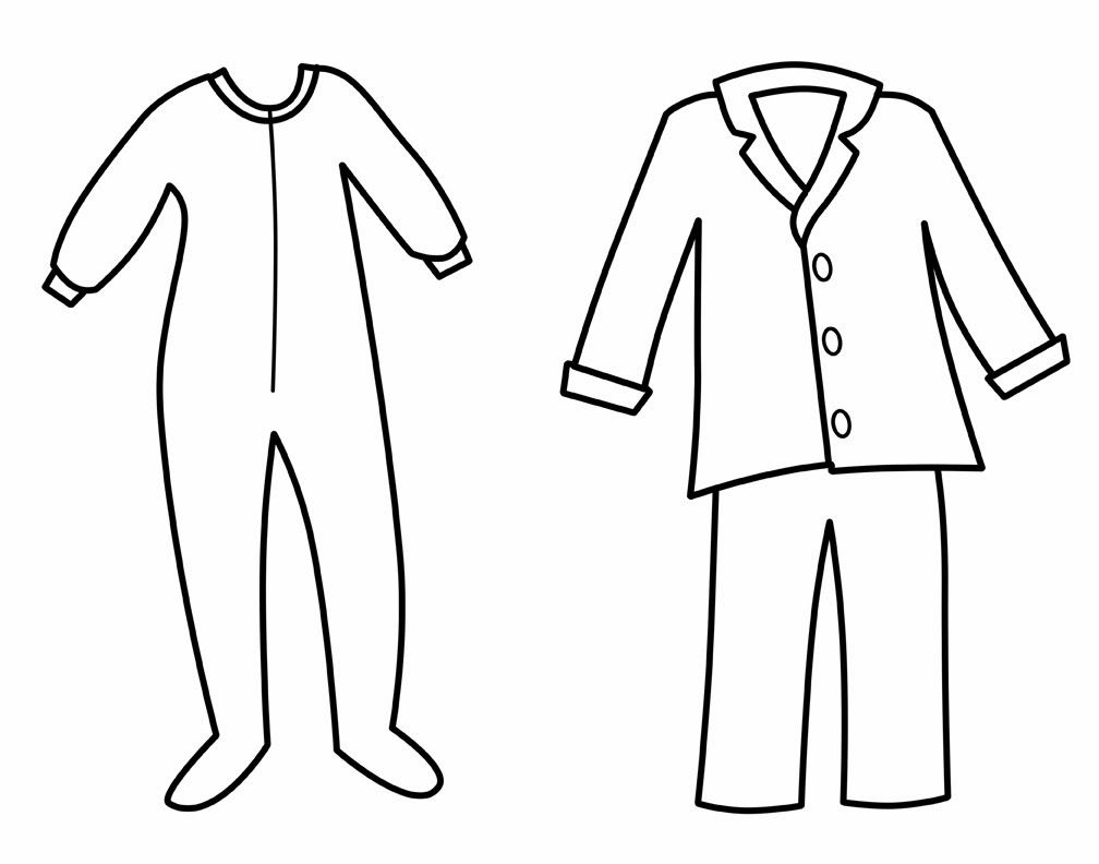 Pajamas colouring pages page pajama day pancakes and pajamas pajamas