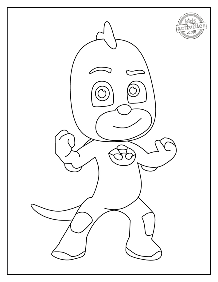 Free printable pj masks coloring pages kids activities blog