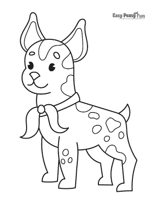 Dog coloring pages