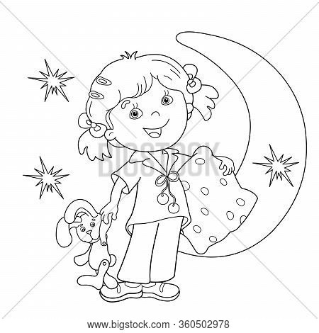 Coloring page outline vector photo free trial bigstock