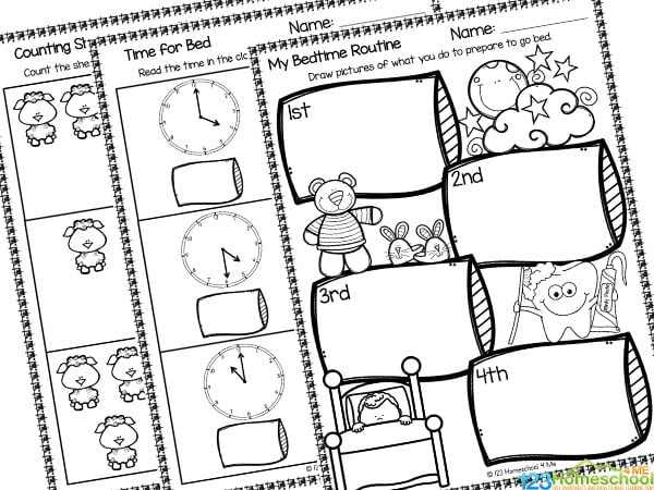 Ð free pajama day printable worksheets and activities