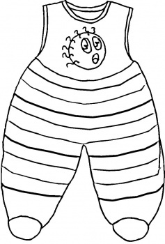 Babyclothcoloringpagestoprint pajamas coloring page super coloring baby prints coloring pages pajama outfits