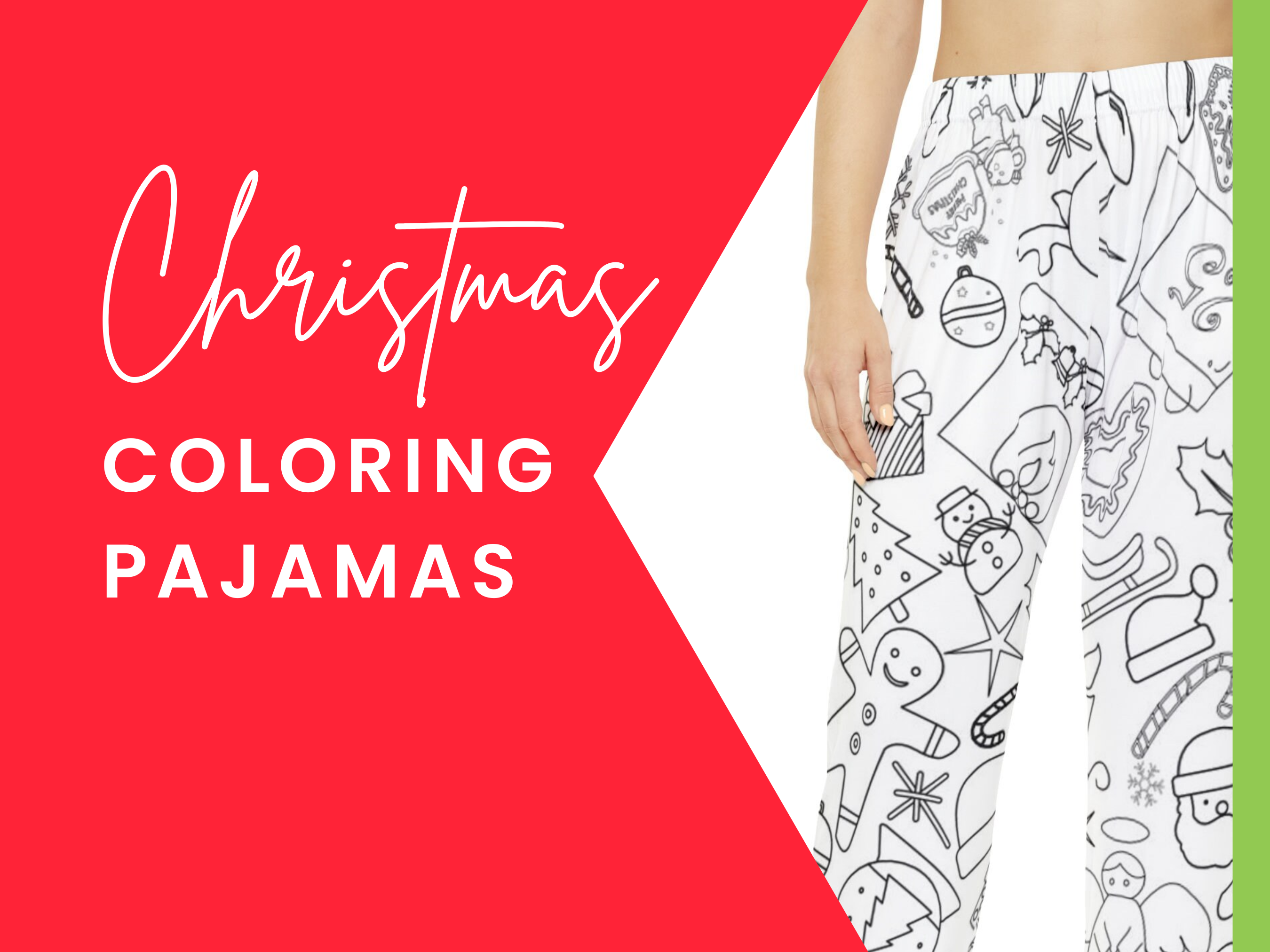 Get festive and cozy the fun of coloring pajamas for christmas â creative crayons workshop