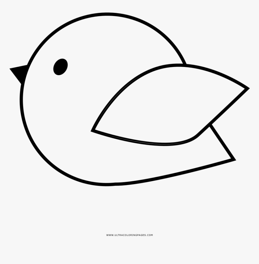 Bird coloring page