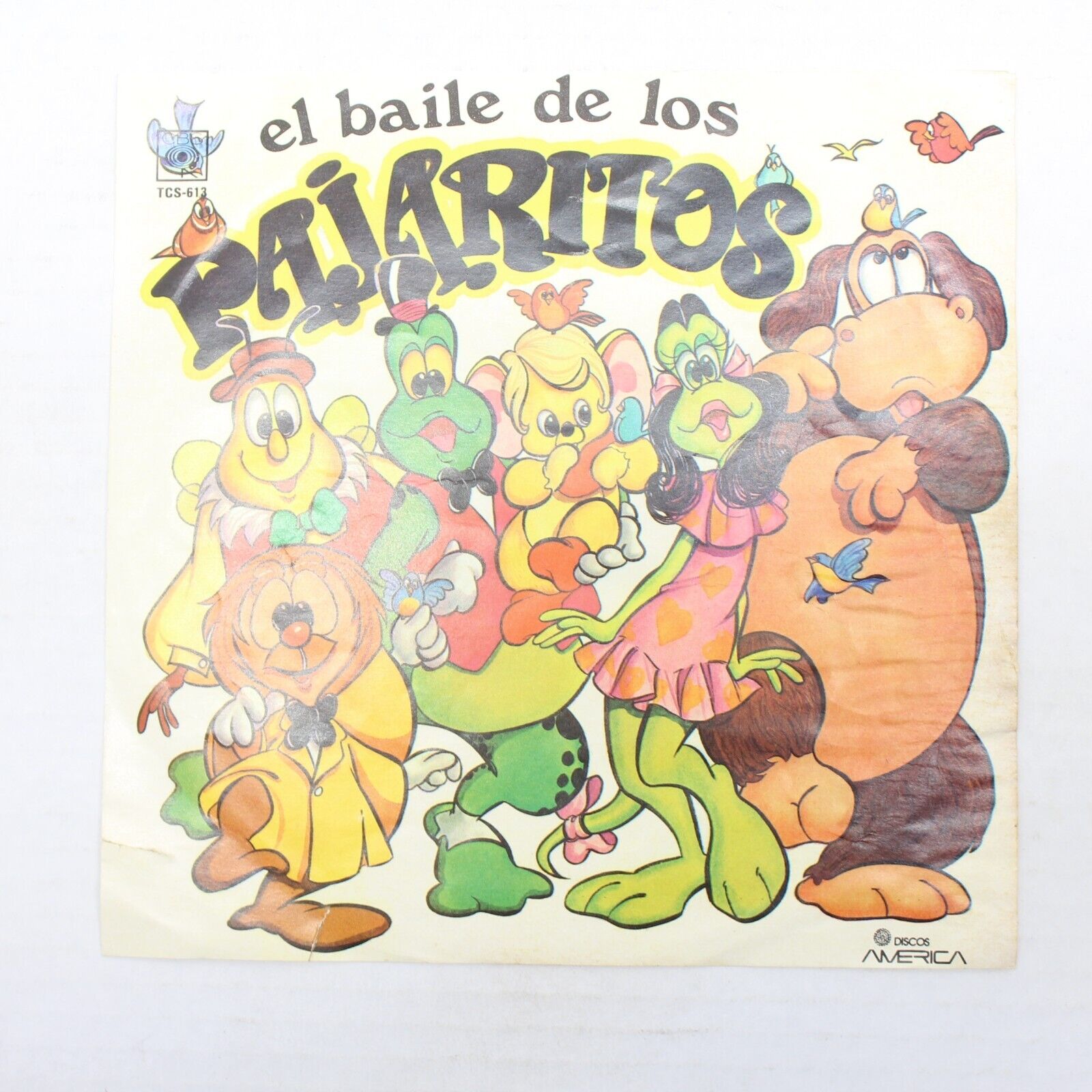 El baile de los pajaritos popurri de cumpleanos vinyl record vg w sleeve