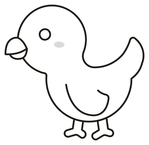 Bird coloring page free printable coloring pages