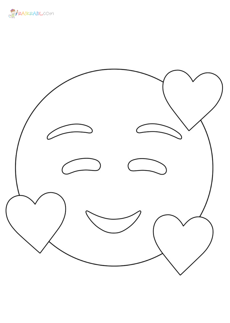 Emoji coloring pages pictures free printable