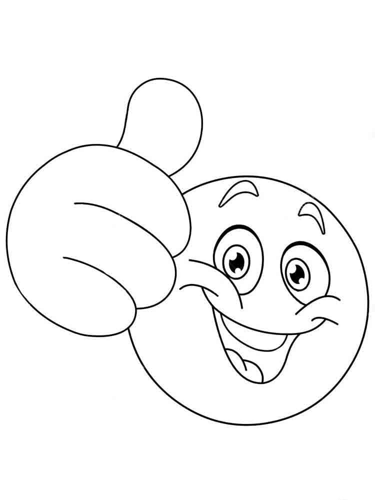 Emoji coloring pages pictures free printable