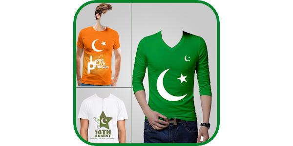 Pak flag shirt photo editor