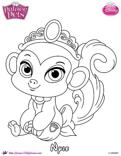 Free princess palace pets coloring page of nyle princess coloring pages palace pets disney princess palace pets