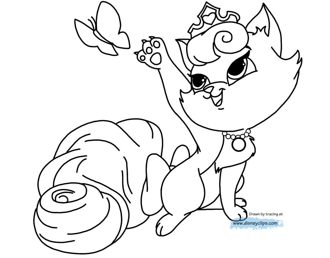 Free palace pets coloring pages â stuff parents need