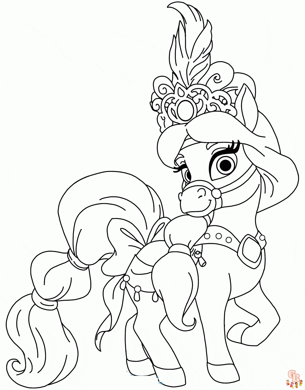 Enjoy your time with palace pets coloring pages