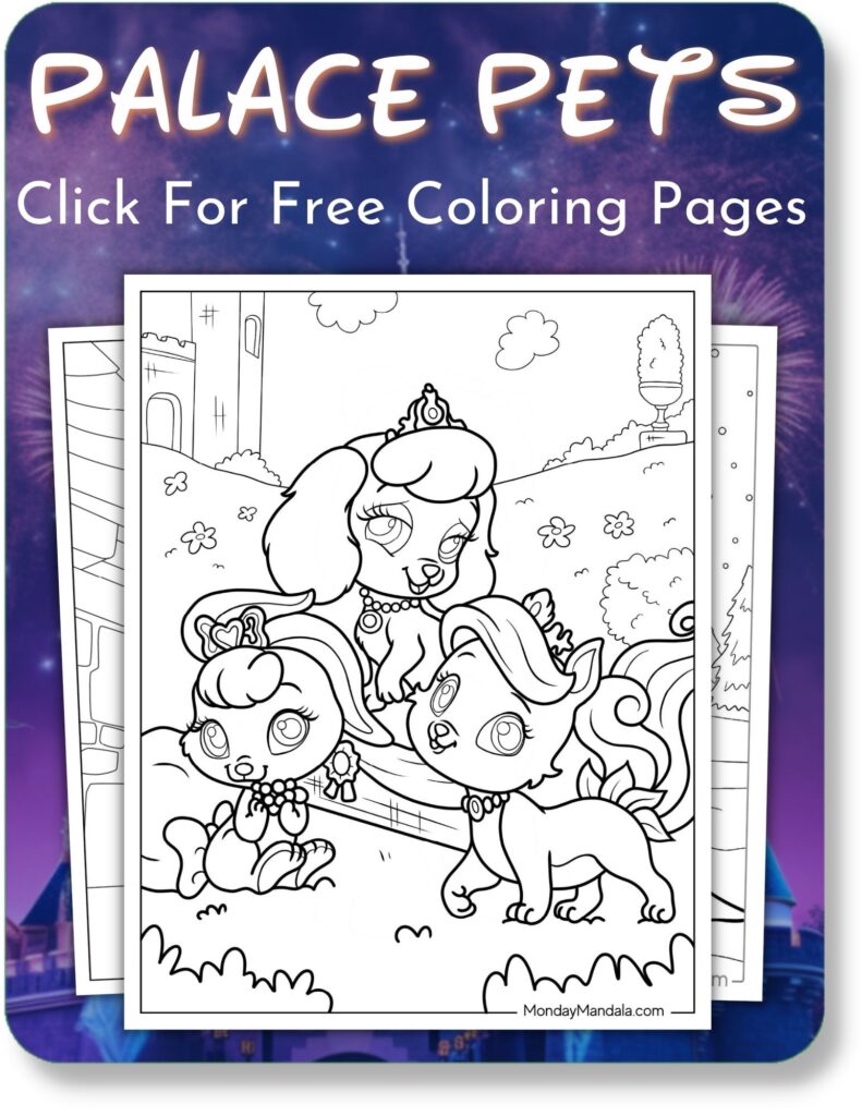 Disney coloring pages free pdf printables