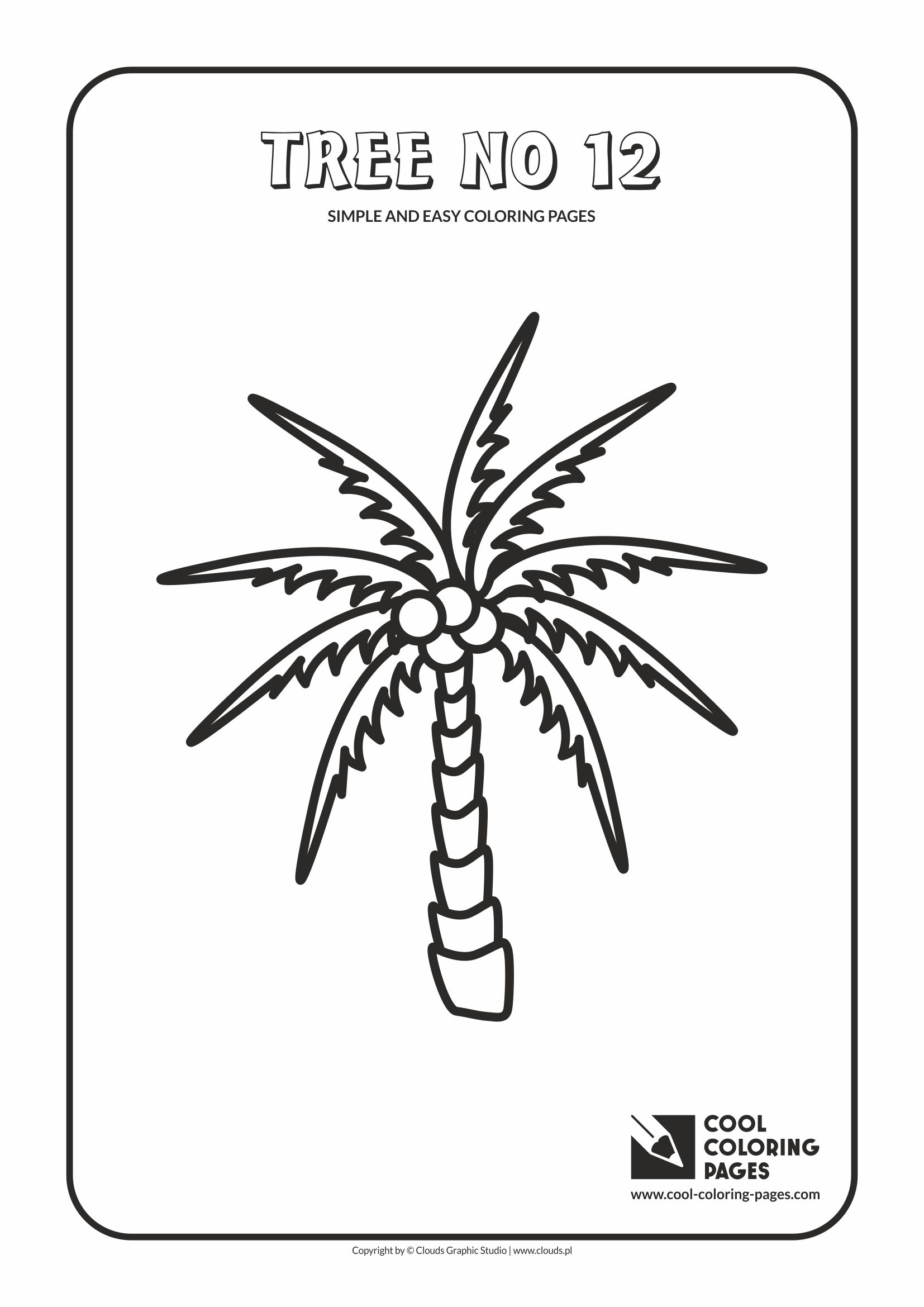 Cool coloring pages simple and easy coloring pages