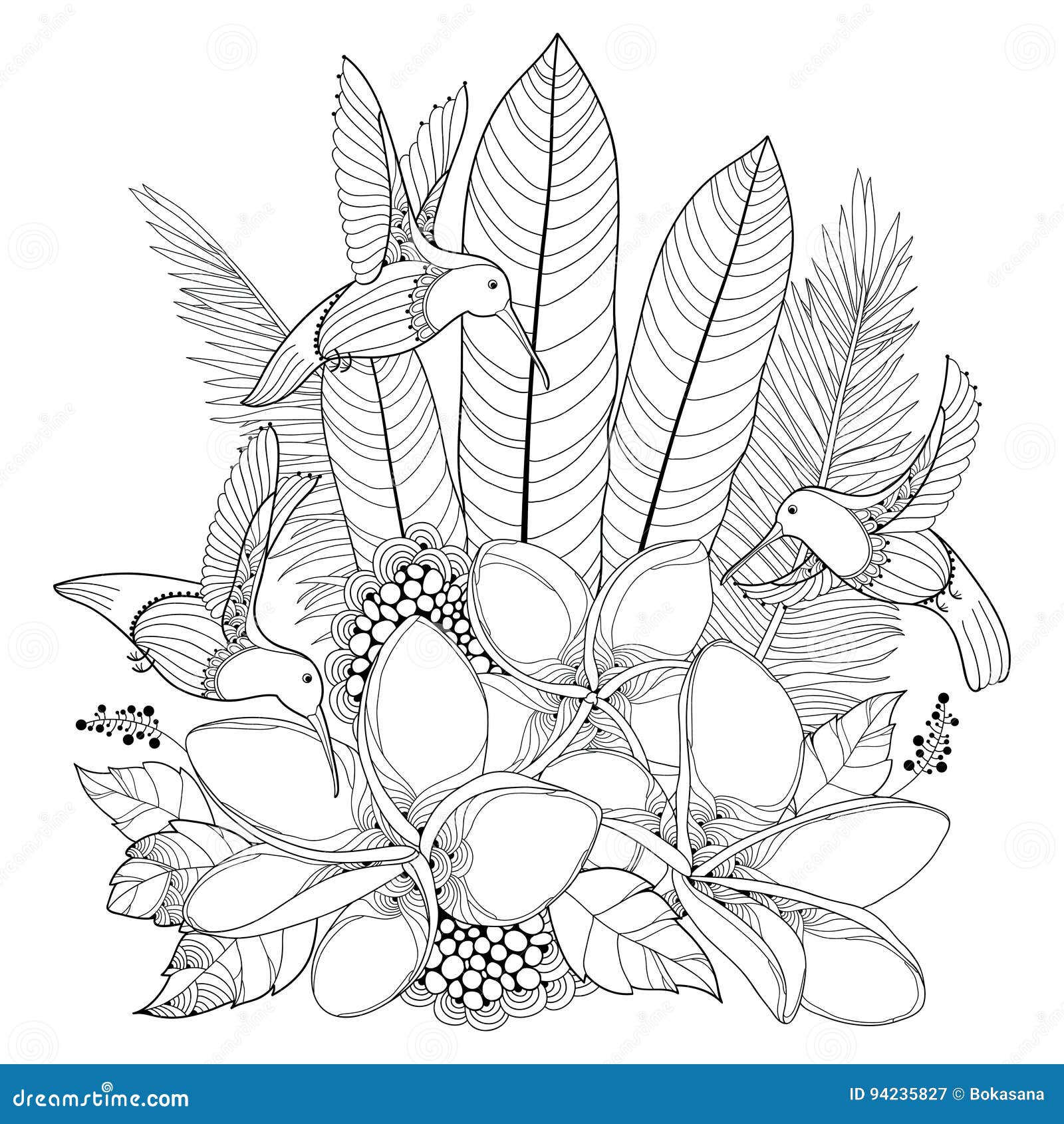 Leaf outline palm stock illustrations â leaf outline palm stock illustrations vectors clipart