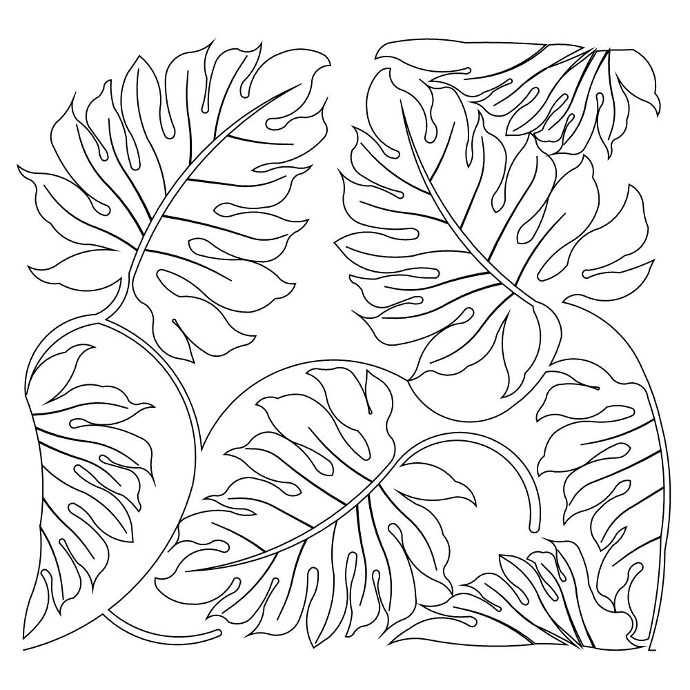 Early childhood leaves coloring pages worksheets