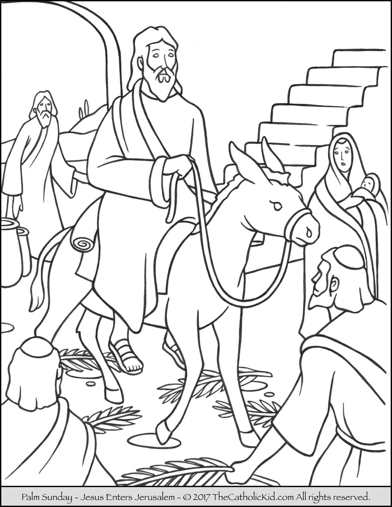 Lent easter coloring pages