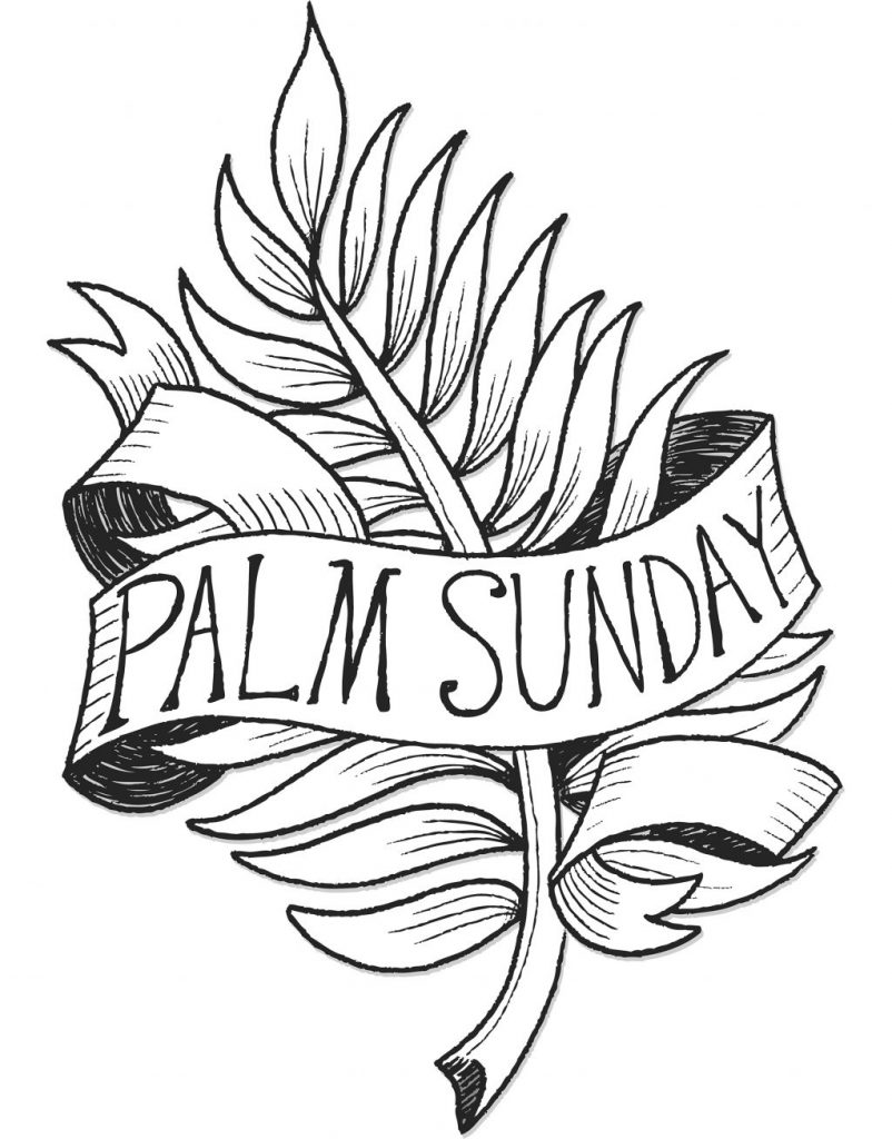 Holy week coloring pages