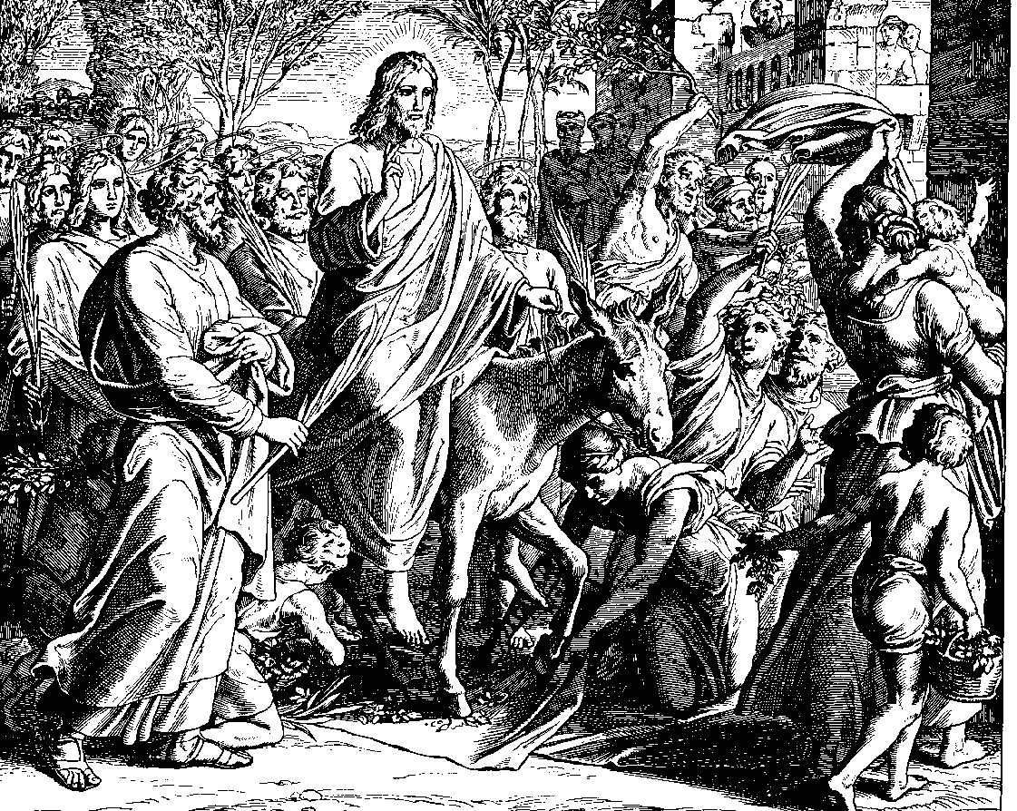 Free jesus christ pictures and verse wallpapers free christian backgroundsbible cliparts beautiful palm sunday coloring pages and clip art pictures