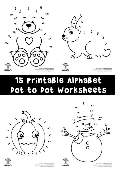 Printable alphabet dot to dot worksheets woo jr kids activities childrens publishing