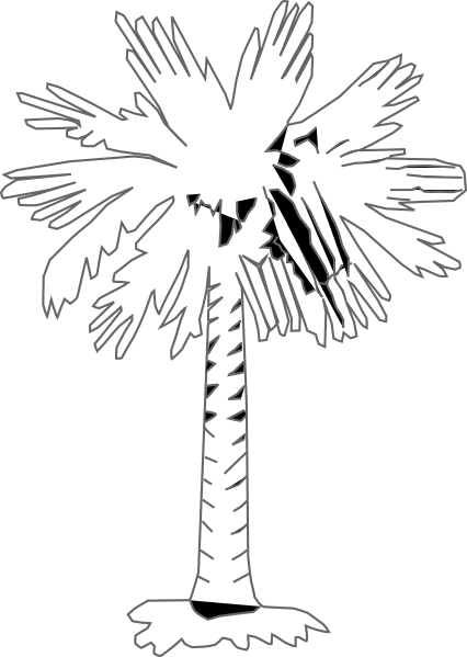 Palm tree clip art at