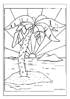 Printable palm tree coloring pages collection explore natures wonders p